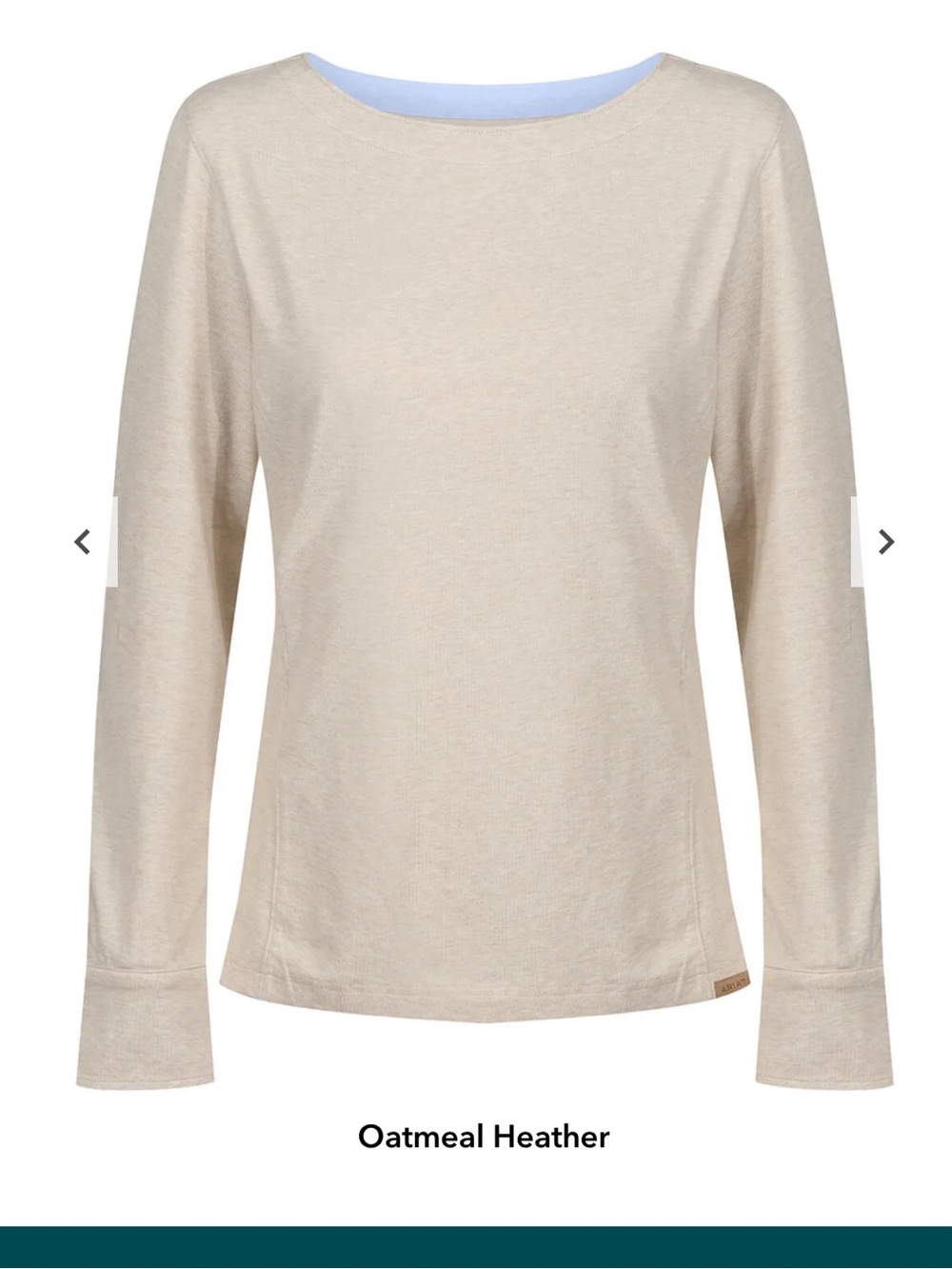 Ariat Oatmeal Heather Long-Sleeve Tee
